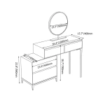 Graffie dresser - Makeup Vanity - Image 8