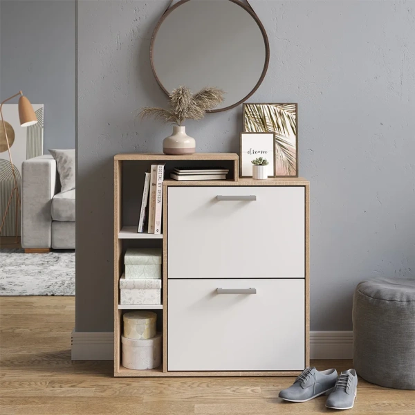 Jaska Flip Down Shoe Storage Cabinet