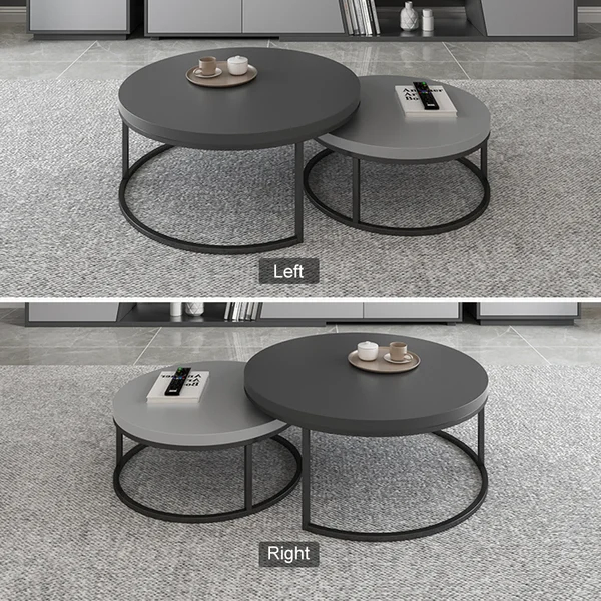 Fero Modern Coffee Table - 2 pieces - Image 4