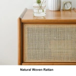 Avvelo Rattan Nightstand - 2 drawers - Image 5