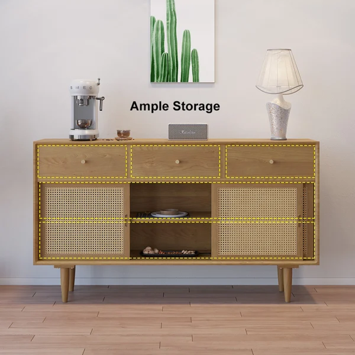 Renvo Natural wood Sideboard - Image 7