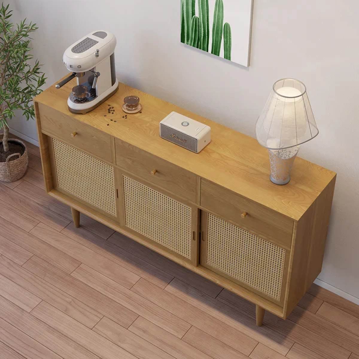 Renvo Natural wood Sideboard - Image 8