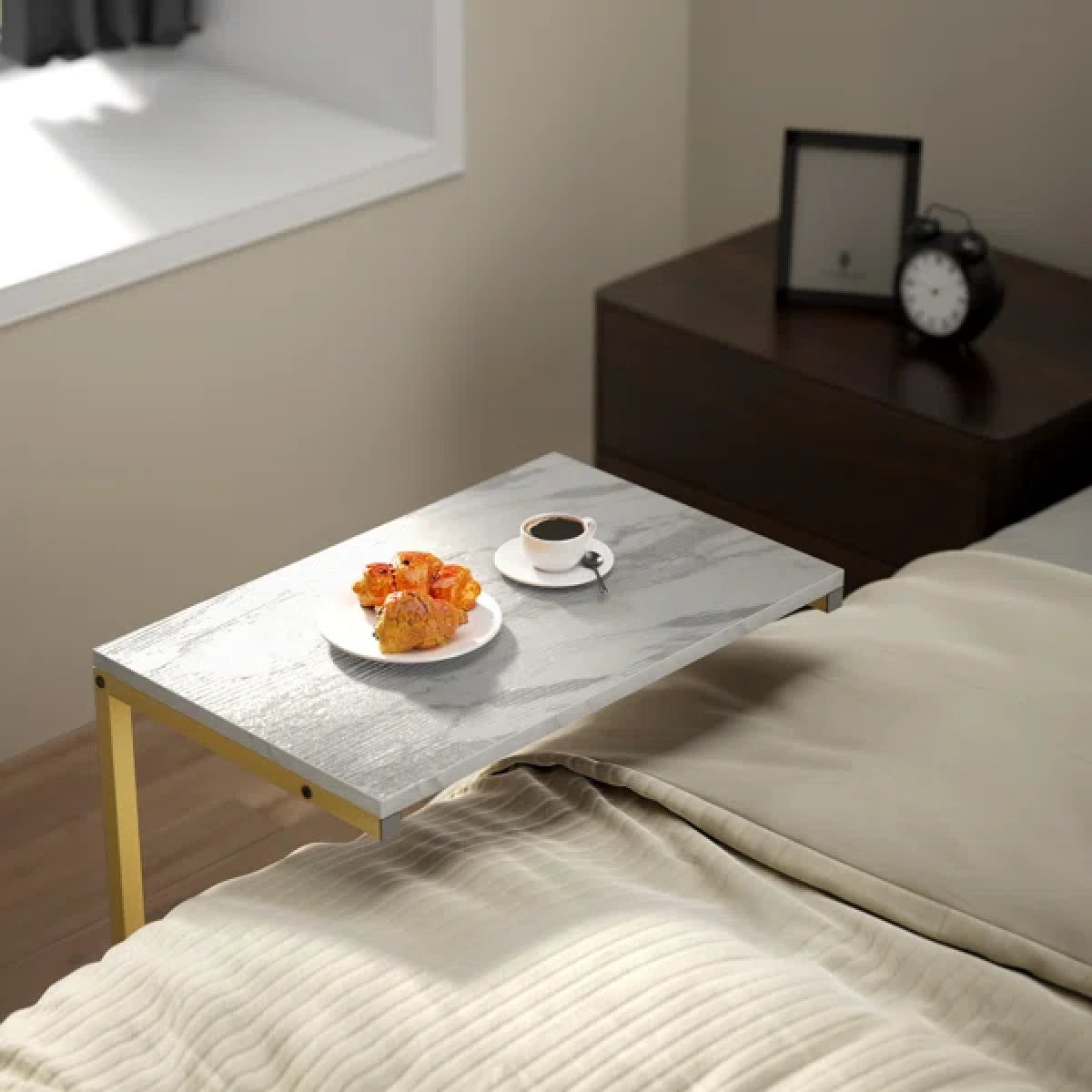 Laky Natural wood Side table - Image 9