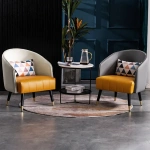 Selo leather Modern Arm chair - Image 5