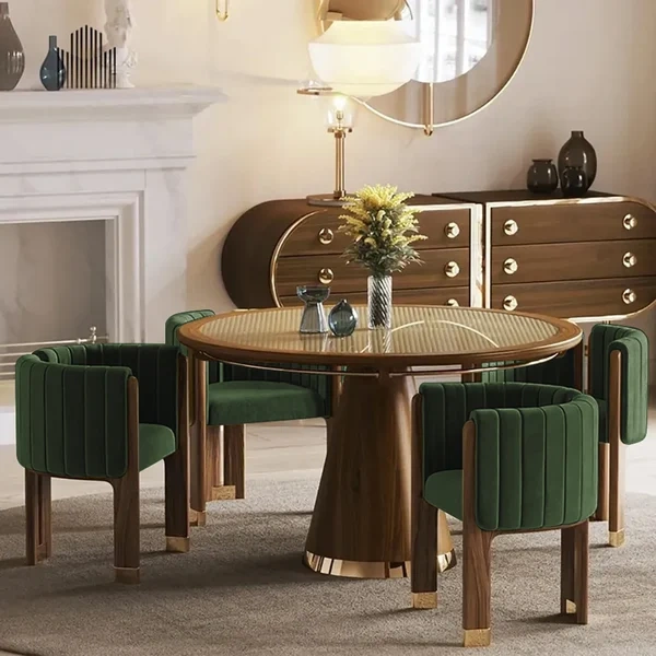 Bergument Modern natural wood Arm chair