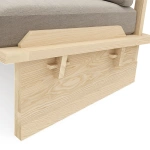 Natural wood chair - Wilson - Image 3