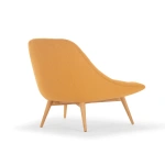 Elton Upholstered Natural wood chair - Image 8