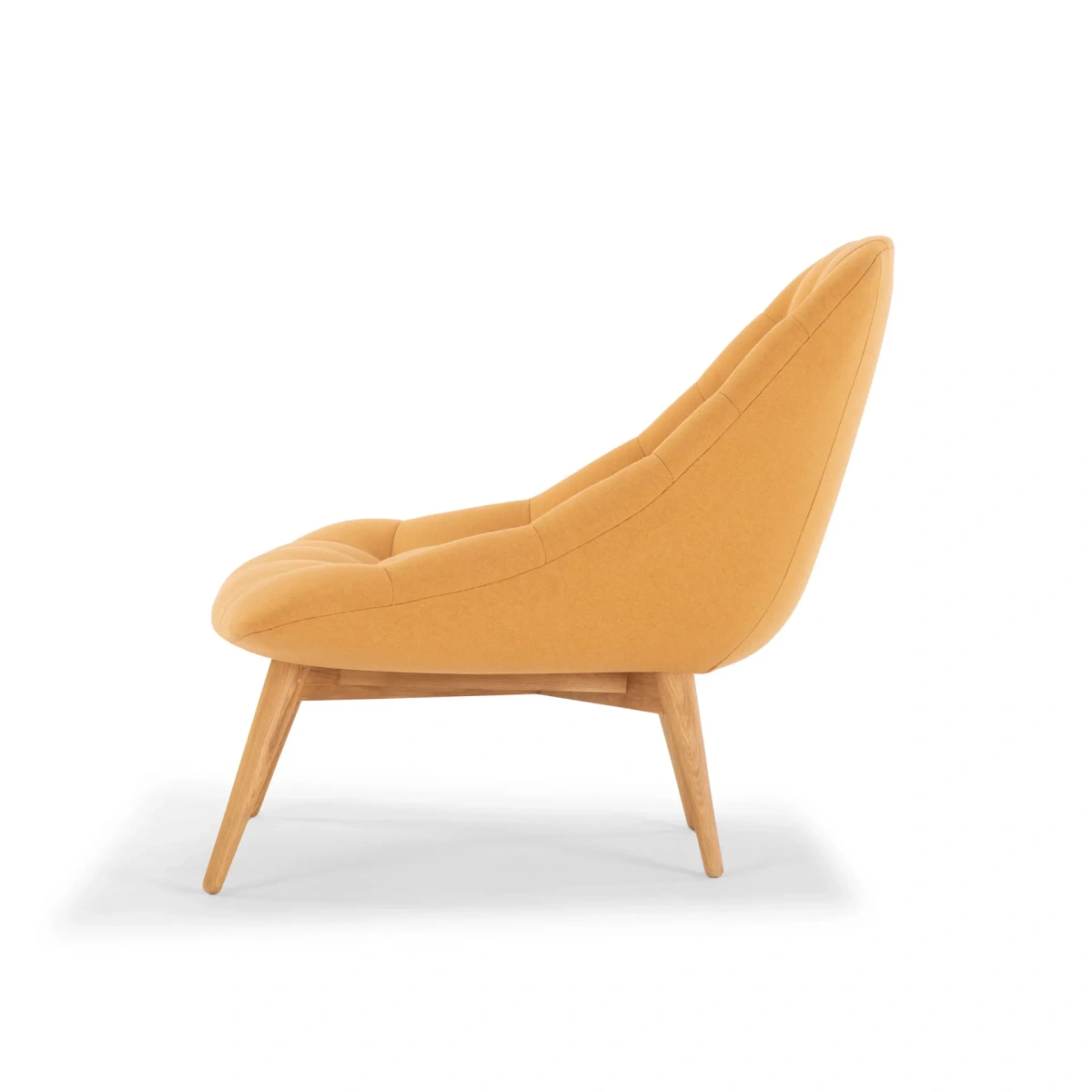 Elton Upholstered Natural wood chair - Image 10
