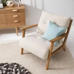 Casilio Natural wood chair - Image 2