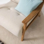 Casilio Natural wood chair - Image 3