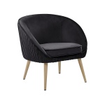 Divano Upholstered Natural wood chair - Image 2