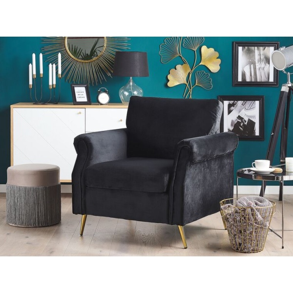 Vietas Armchair Natural wood and Upholstered