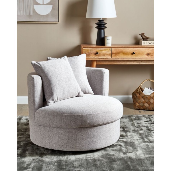 Sella - Fully padded armless chair with 360 degree swivel base
