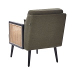 Fabric-Armchair with armrests and armrest - Image 4