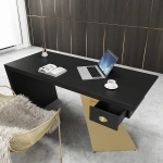 Cramphe Modern Desk with drawers - Image 3