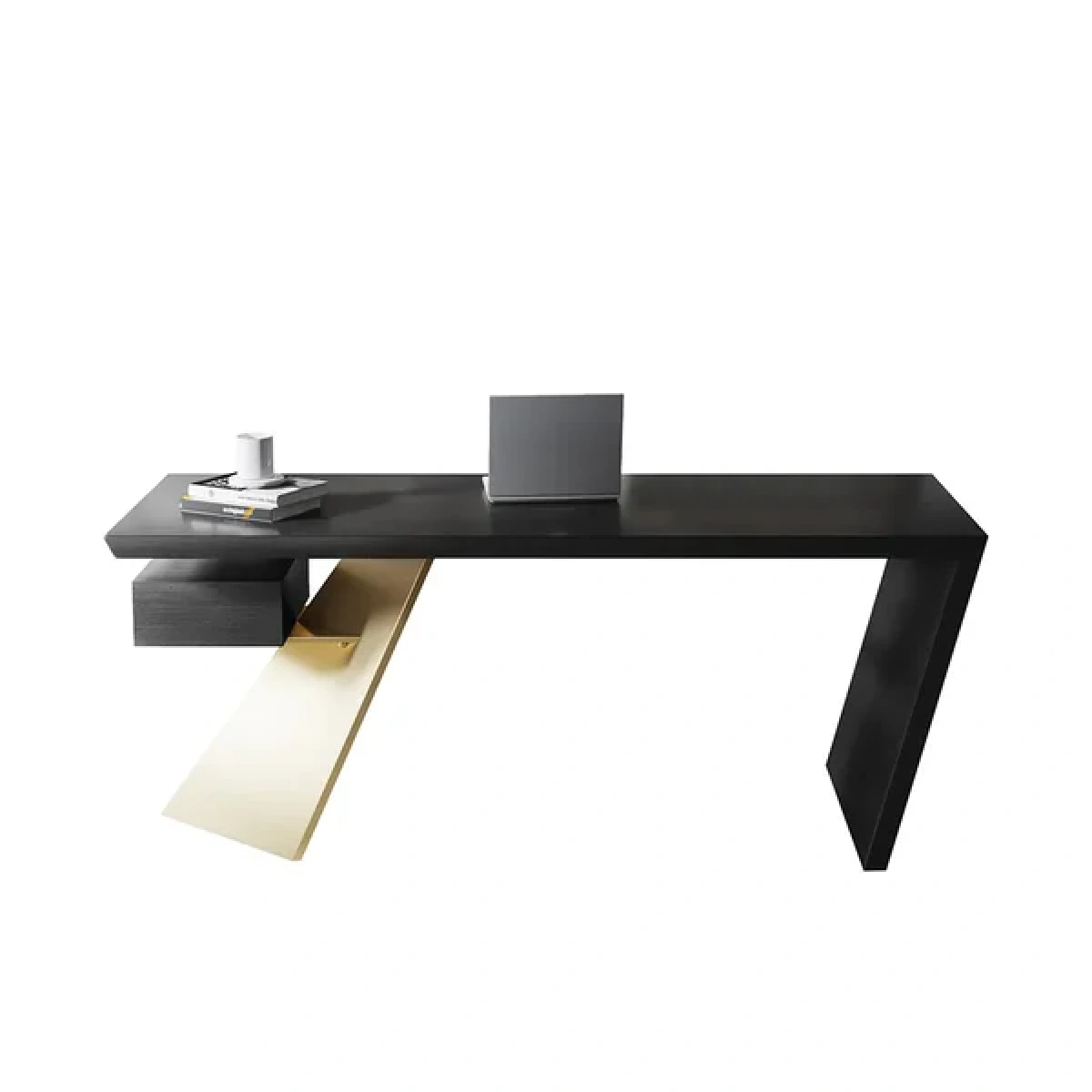 Cramphe Modern Desk with drawers - Image 15