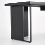 Remi Desk Natural wood with Metal - Image 3