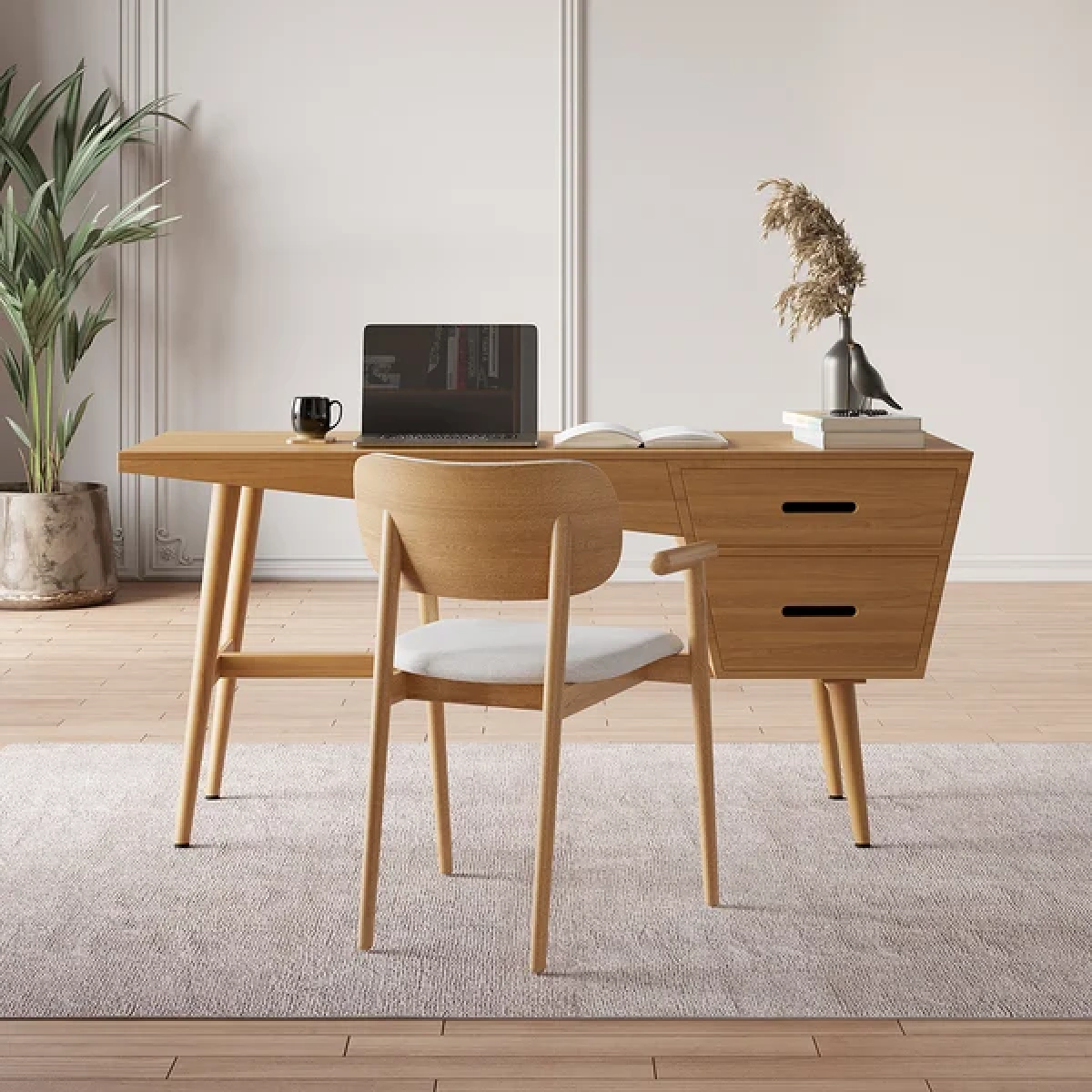 Sereni Desk Natural wood - Image 2