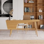 Sereni Desk Natural wood - Image 4