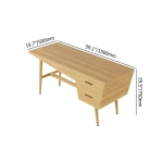 Sereni Desk Natural wood - Image 7