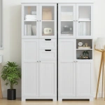 Solan Bathroom cabinet with drawers - Image 4