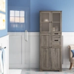 Solan Bathroom cabinet with drawers - Image 8