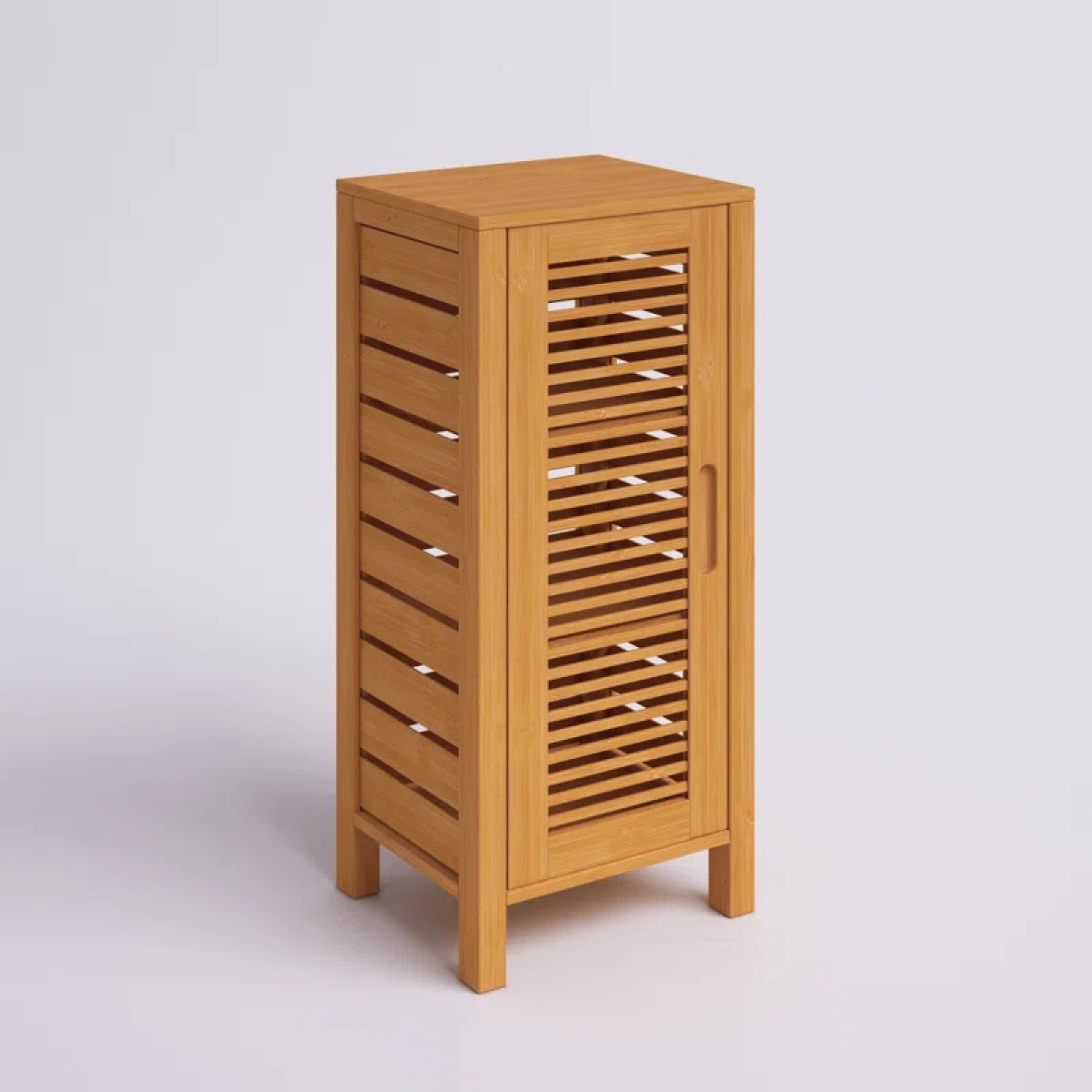 Paolo Natural wood Bathroom cabinet - Image 4