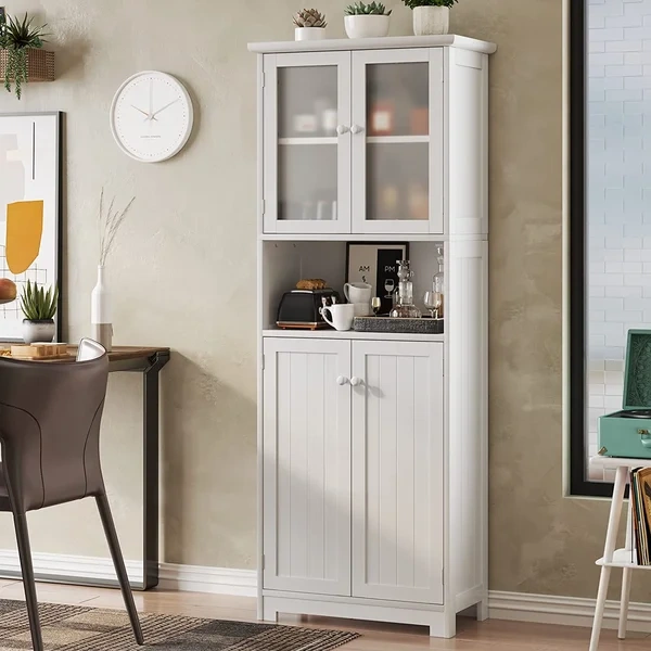 Simba Natural wood Bathroom Cabinet