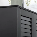 Aremiah Natural wood Bathroom cabinet - Image 4