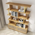 Loria bookcase - natural wood - multi-use - Image 13