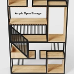 Nairobi Bookcase - Natural Wood - Image 2