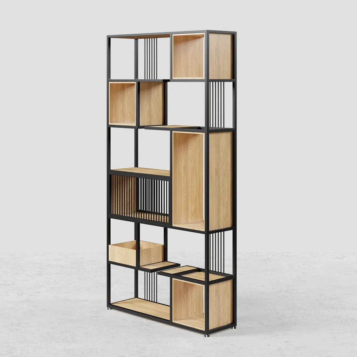 Nairobi Bookcase - Natural Wood - Image 5
