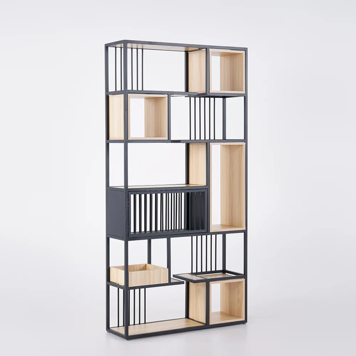 Nairobi Bookcase - Natural Wood - Image 6