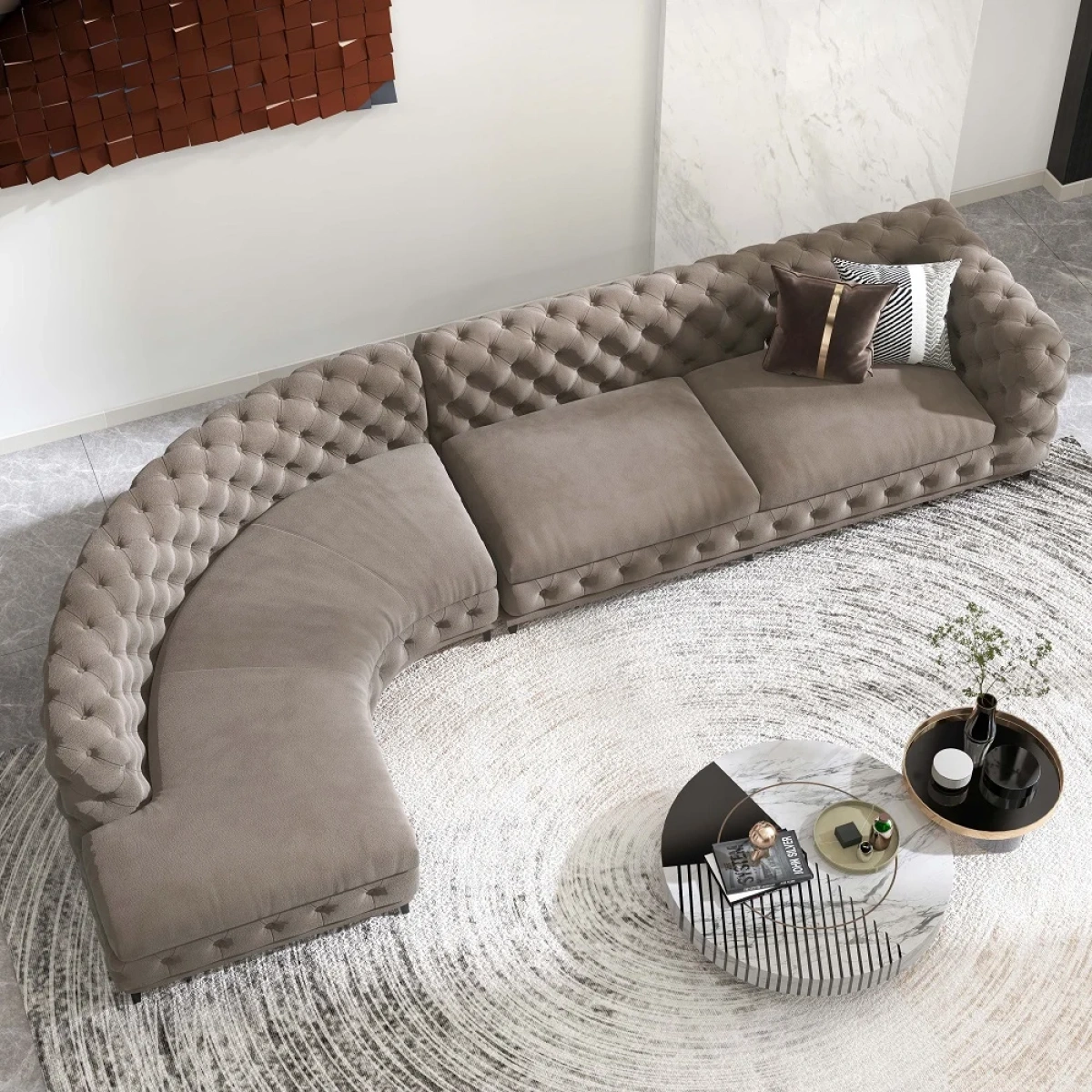 Cuneo L-Shaped Sectional - Image 1