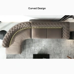 Cuneo L-Shaped Sectional - Image 8