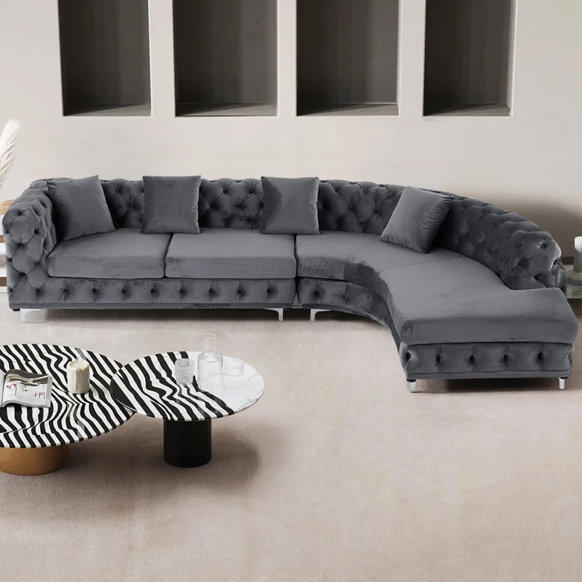 Cuneo L-Shaped Sectional - Image 20