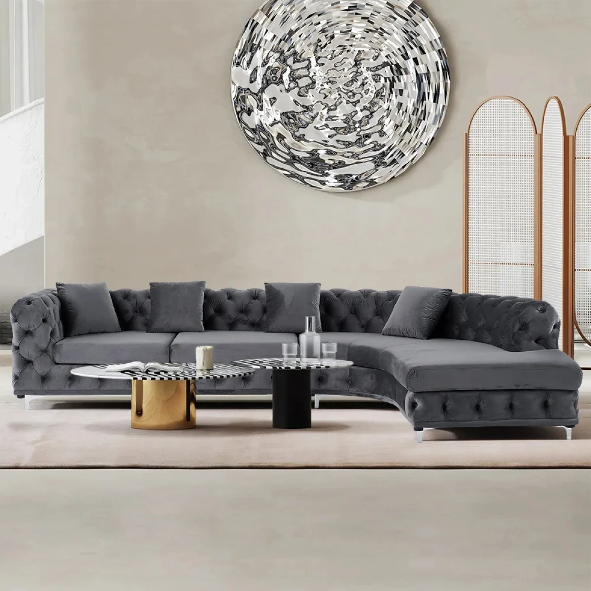 Cuneo L-Shaped Sectional - Image 23