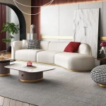 Mora L-Shaped Sectional Natural wood - Image 3