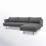 Miller L-Shaped Sectional Natural wood - Image 3