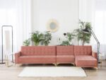 Eleganza L-Shaped Sectional Natural wood