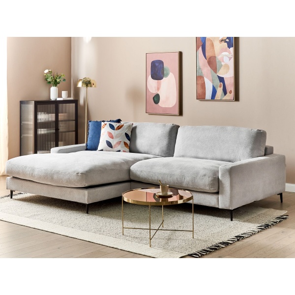 Sandero L-Shaped Sectional Natural wood