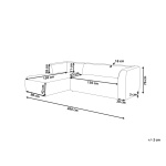 Matlan L-Shaped Sectional Natural wood - Image 6