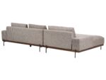 Moris L-Shaped Sectional Natural wood - Image 8