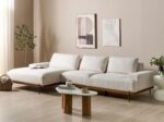Moris L-Shaped Sectional Natural wood - Image 11
