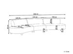 Valeo sofa - semi-round with adjustable backrests - Image 8