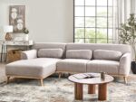 Milano L-Shaped Sectional Natural wood