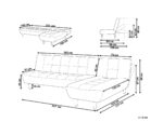 Mostachio L-Shaped Sectional Natural wood - Image 14