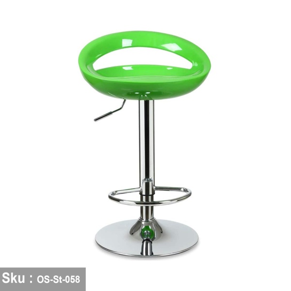 Tori Hydraulic Bar Stool - Green