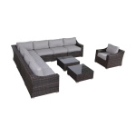 Rattan breaker corner is enough for 8 people - Image 4