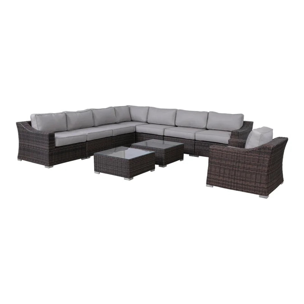 Rattan breaker corner is enough for 8 people - Image 6